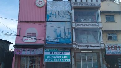 Dijual ruko 3½ lt  jl H Juanda Depok