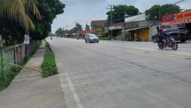 Disewakan Tanah Pinggir Jln Raya Cikande Akses Cont 40 Feet