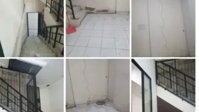 Dijual Ruko Mutiara Taman Palem Tiga Lantai