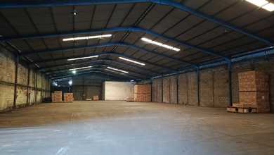 Gudang Ijin Industri Karawaci Tangerang Bebas Banjir Dan Bebas Pungli Kontainer 40.feet