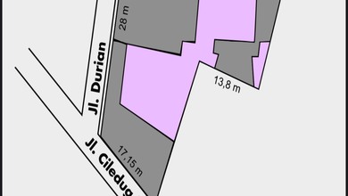 Murah Tanah+Bangunan Harga Dibawah Njop, Strategis.