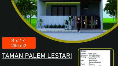 Rumah 3 Lantai Bagus di Taman Palem Lestar, Uk 8x17, Siap Huni
