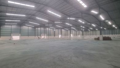 Gudang Bangunan Baru di Pakuhaji Sepatan Tangerang. Luas 22.650M. Akses Kontainer 40 Feet