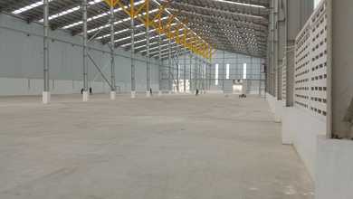 Disewkan Gudang Umkm Industri Kutabumi, Sepatan Tangerang. Akses Kontainer 40 Feet