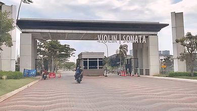 Kavling Golf Island Hoek Sonata Lagoon Selatan