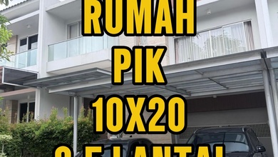 Rumah Golf Island 10X20 2,5 Lantai Langka