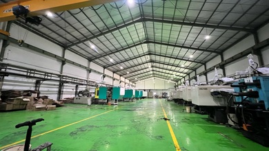 Dijual Pabrik + Gudang Dikawasan Blessindo Legok Luas 5000M Lantai K300 Ada Office Chiller dan Kompresor Frigel Bangunan Baru Siap Pakai Jarang Ada!!