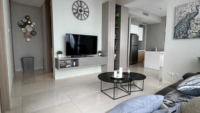 Disewa Apt Premium Saumata Alam Sutera Luas 127m. Type 2+1br. Full Furnished High Zone Siap Huni 