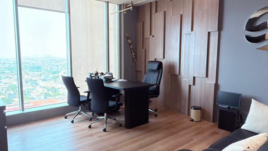 Dijual Office Goldcoast Pantai Indah Kapuk Luas 166M2 Lowzone Full Furnished View City Siap Huni Jarang Ada!!