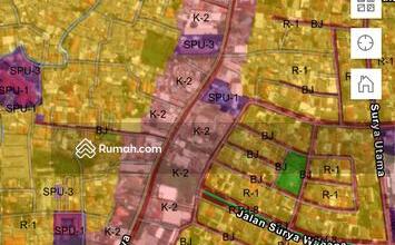 Kedoya Raya Hitung Tanah Ukuran 17x39 Zona Komersil Ungu K2