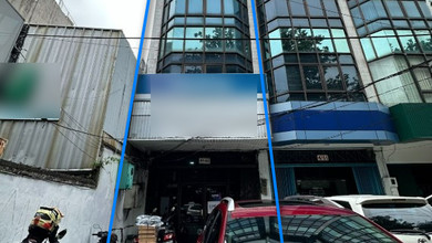 Ruko Cideng Barat Raya Hadap Timur 5 Lantai Harga Dekat NJOP