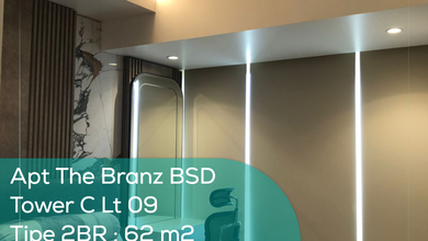 Apartement The Branz BSD Tower C Lt 09, 2BR, Full Furnished