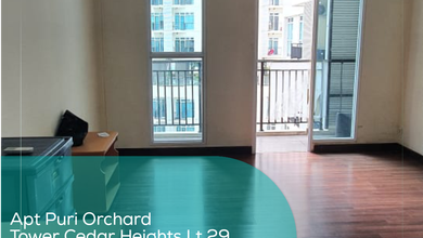 Apartement Puri Orchard Tower Cedar Heights Wing B Lt 29, Studio, Semi Furnished