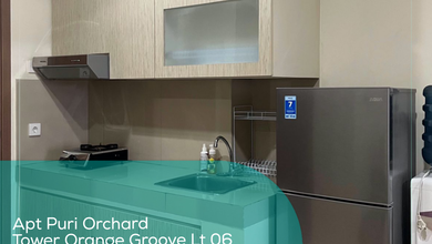 Apartement Puri Orchard Tower Orange Groove Wing B Lt 06, 1br, Full Furnished