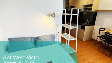 Apartement West Vista Lt 18, Studio, Full Furnished
