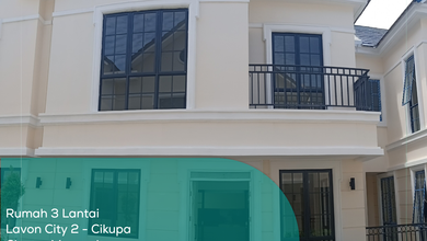  Rumah 3 Lantai Lavon City 2 Cluster Margonite, Tipe 8x9, LT/LB 72/166 m2, Non Furnished