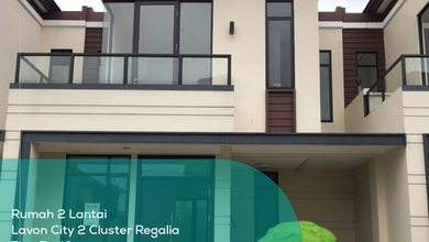 Rumah 2 Lantai Lavon City Cluster Regalia, Tipe 7x12