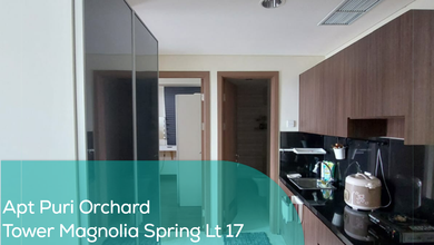 Apartement Puri Orchard Tower Magnolia Spring Wing A Lt 17, 2br, Full Furnished