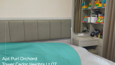 Apartement Puri Orchard Tower Cedar Heights Wing B Lt 07, 1br, Full Furnished