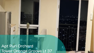 Apartement Puri Orchard Tower Orange Groove Wing B Lt 37, Studio, Full Furnished