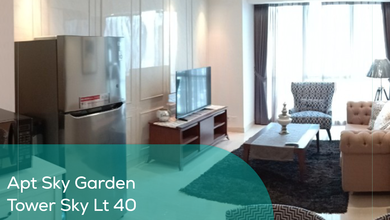 Apartement Sky Garden Tower Sky Lt 40, 2BR, Full Furnished