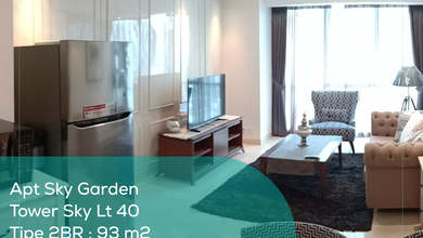 Apartement Sky Garden Tower Sky Lt 40, 2BR, Full Furnished