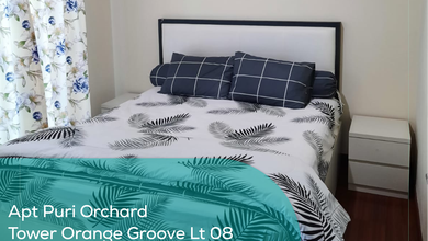 Apartement Puri Orchard Tower Orange Groove Wing B Lt 08, 1BR, Full Furnished