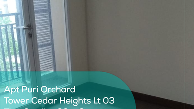Apartement Puri Orchard Tower Cedar Heights Wing A Lt 03, Studio, Non Furnished