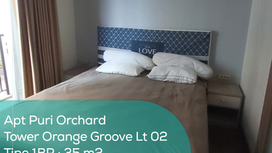 Apartement Puri Orchard Tower Orange Groove Wing A Lt 02, 1br, Semi Furnished