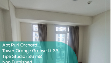 Apartement Puri Orchard Tower Orange Groove Wing A Lt 32, Studio, Non Furnished, PPJB