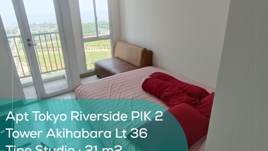 Apartement Tokyo Riverside Pik 2 Tower Akihabara Lt 36, Studio, Non Furnished
