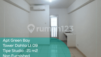 Apartement Green Bay Tower D Lt 09, Studio, Non Furnished, Ppjb