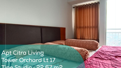 Apartement Citra Living Tower Orchard LT 17, Studio, Full Furnished