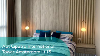 Apartement Ciputra International Tower Amsterdam Lt 15, 2BR, Full Furnished