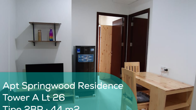 Apartement Springwood Residence Tower A LT 26, 2Br, Full Furnished
