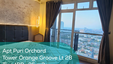 Apartement Puri Orchard Tower Orange Groove Wing A LT 28, 1Br, Full Furnished