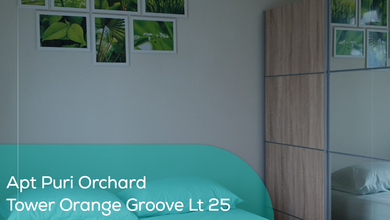Apartement Puri Orchard Tower Orange Groove Wing B Lt 25, Studio, Full Furnished