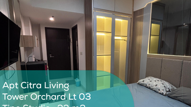 Apartement Citra Living Tower Orchard Lt 05, Studio, Full Furnished
