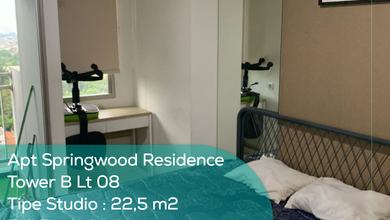 Apartement Springwood Residence Tower B Lt 08, Studio, Full Furnished