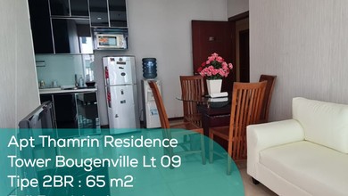 Apartement Thamrin Residences Tower Bougenville Lt 09, 2br, Full Furnished