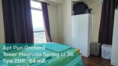 Apartement Puri Orchard Tower Magnolia Spring Wing A Lt 36, 2Br, Semi Furnished, AJB