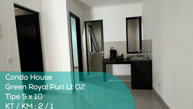 Condo House Green Royal Lt 02, Tipe 5x10, Non Furnished