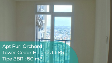 Apartement Puri Orchard Tower Cedar Heights Wing A Lt 25, 2BR, Non Furnished, Strata Title