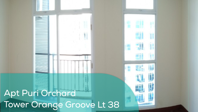 Apartement Puri Orchard Tower Orange Groove Wing A Lt 38, Studio, Non Furnished