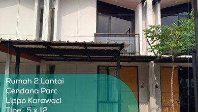 Rumah 2 Lantai Lippo Karawaci Cluster Cendana Parc, Tipe 5x12, Lt Lb 60 55 M2, Semi Furnished