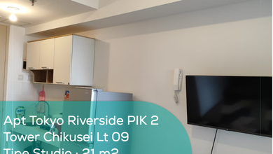 Apartement Tokyo Riverside Pik 2 Tower Chikusei LT 09, Studio, Full Furnished