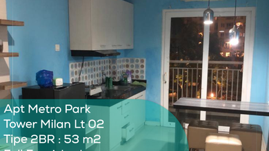 Apartement Metro Park Tower Milan LT 2, 2Br, Full Furnished