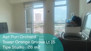 Apartement Puri Orchard Tower Orange Groove Wing A Lt 15, Studio, Full Furnished