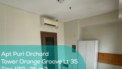 Apartement Puri Orchard Tower Orange Groove Wing A Lt 35, 1BR, Full Furnished