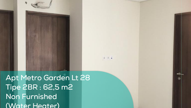 Apartement Metro Garden LT 28, 2Br, Non Furnished, SHM